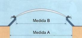 Medidas claraboya